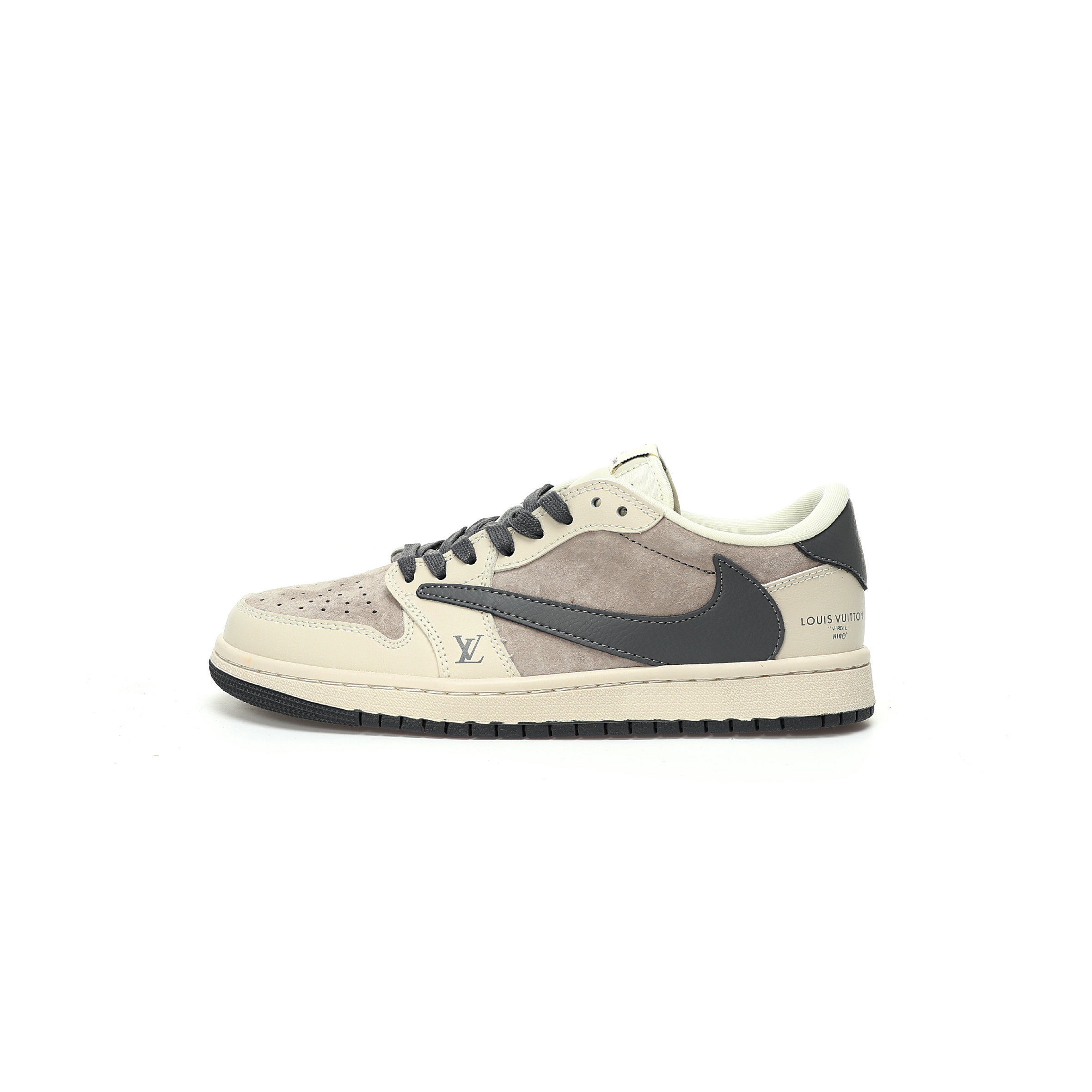 NIKE AIR JORDAN 1 LOW OG SP BEIGE DARK GREY LV LX1988-102